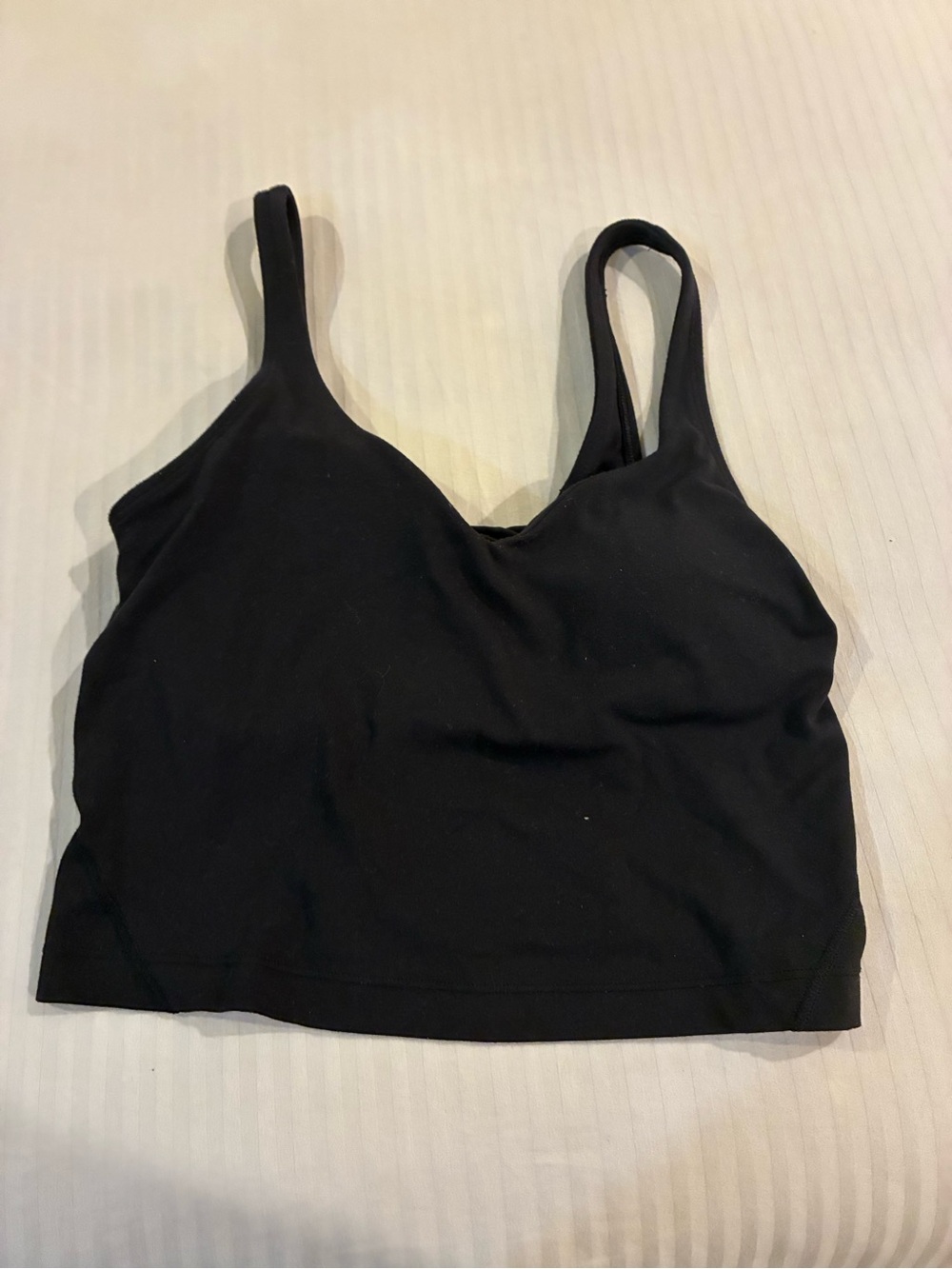 lululemon athletica Black Tank Top